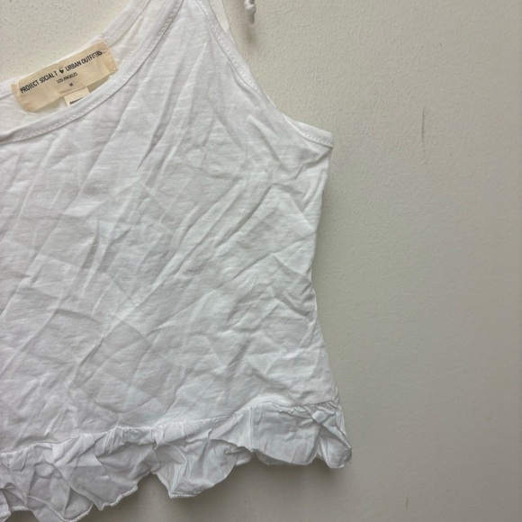NWT Project Social T Cropped Ruffle Top - Picture 5 of 11